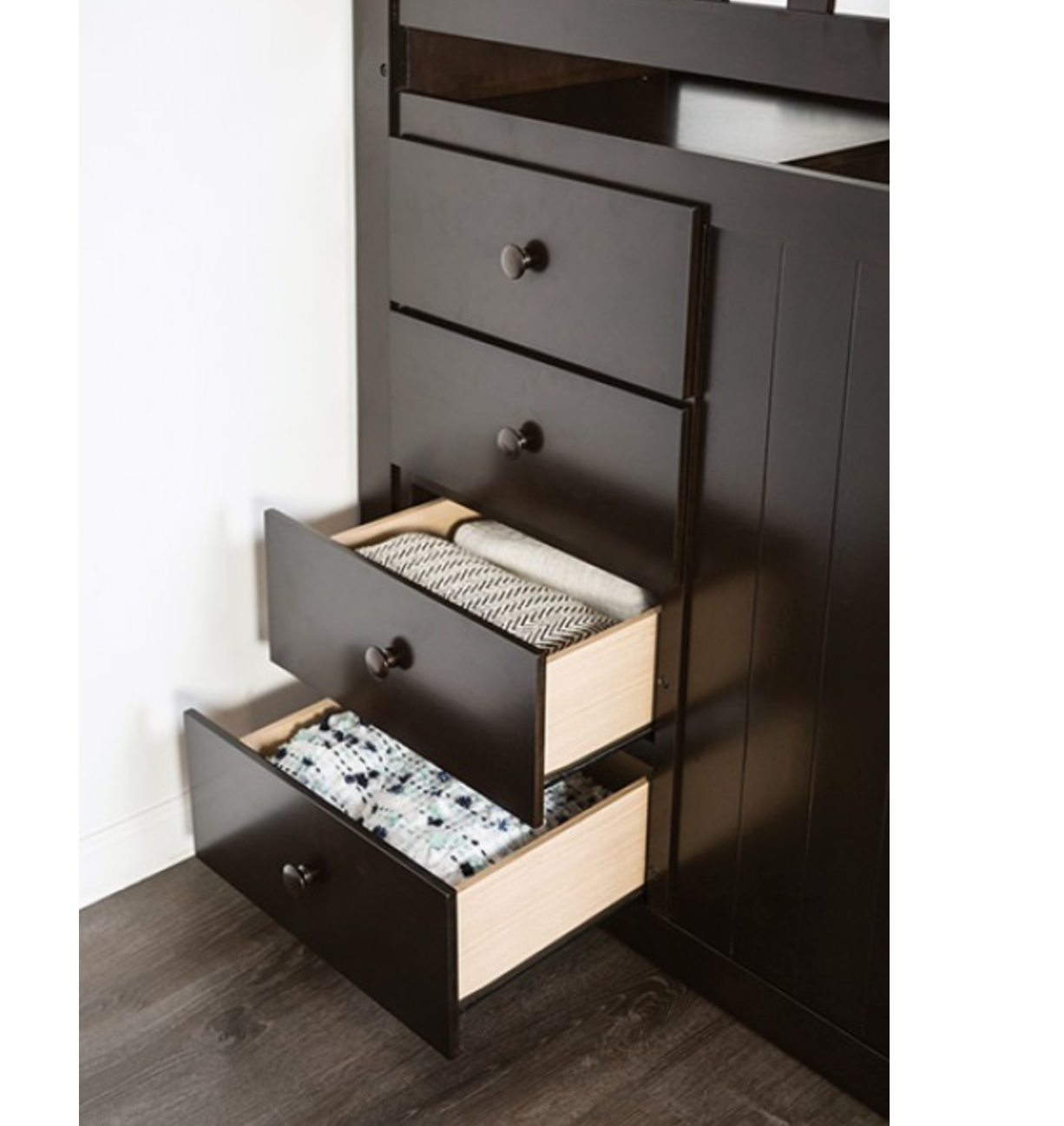 Ontario Twin Over Twin Bunk Bed - Espresso