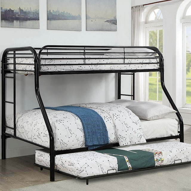 Opal Bunk Bed Trundle Black