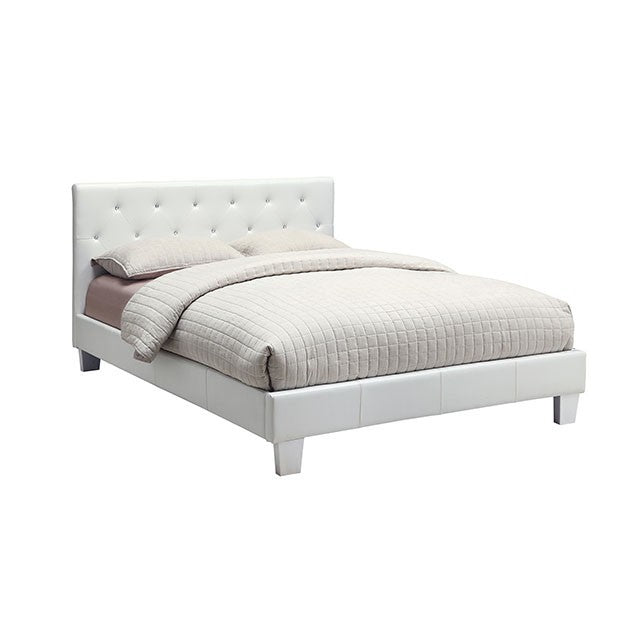 Velen Full Bed White