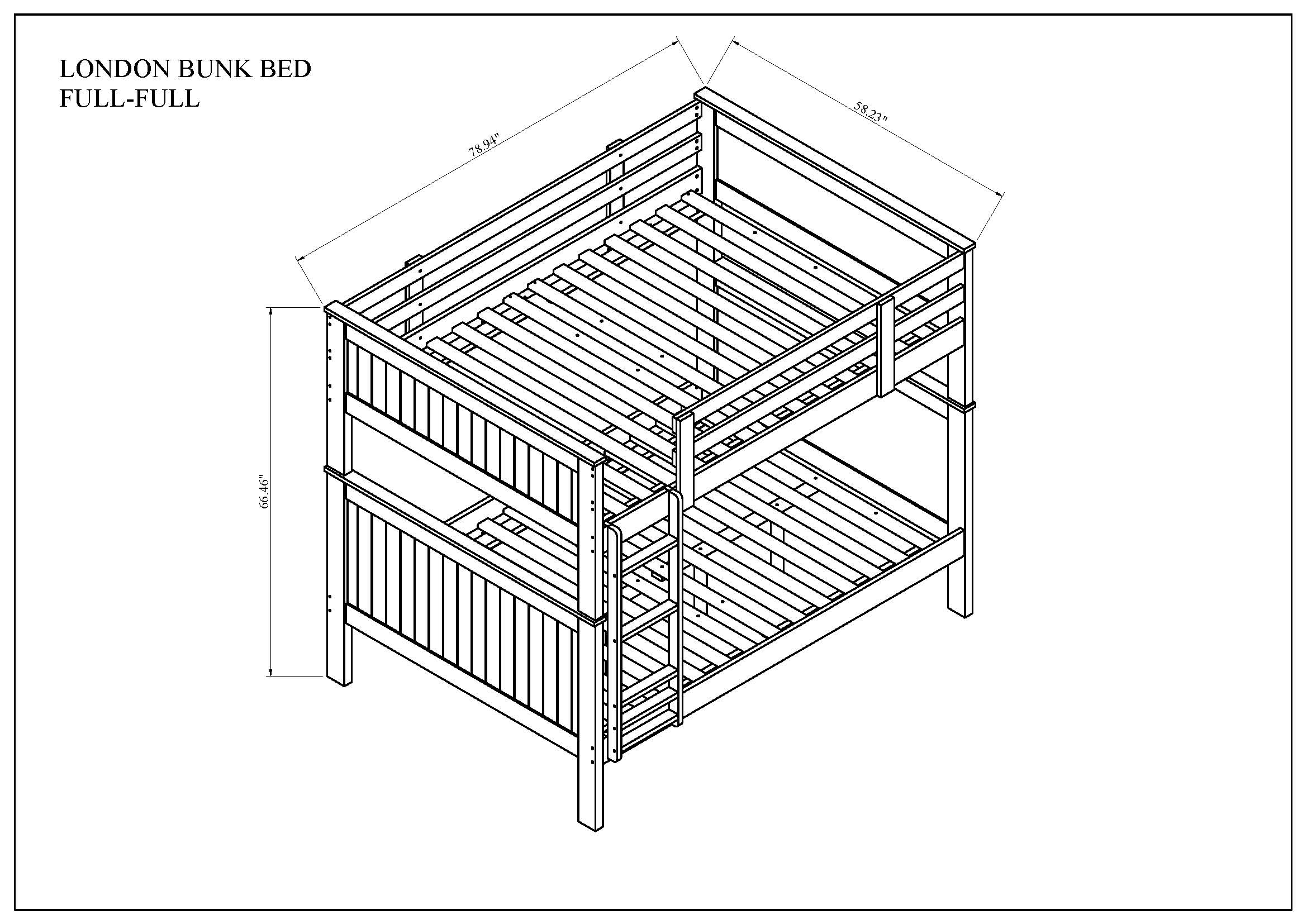 Bead Board Full Over Full