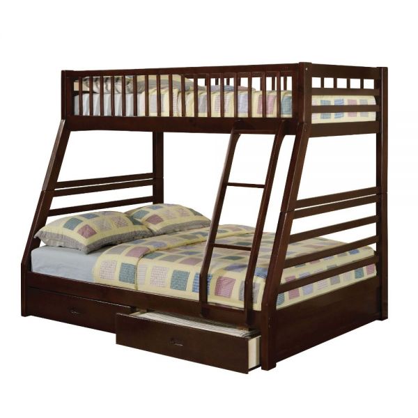 Jason Twin Over Full Bunk Bed Espresso