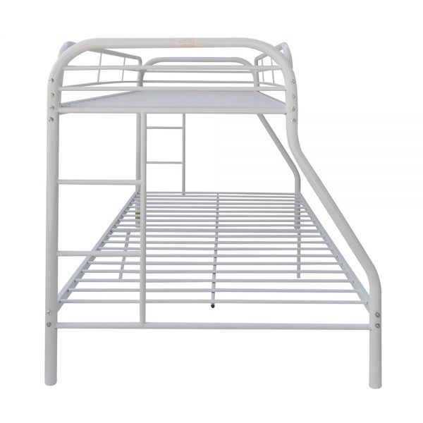 Tritan Twin Over Full Bunk Bed White