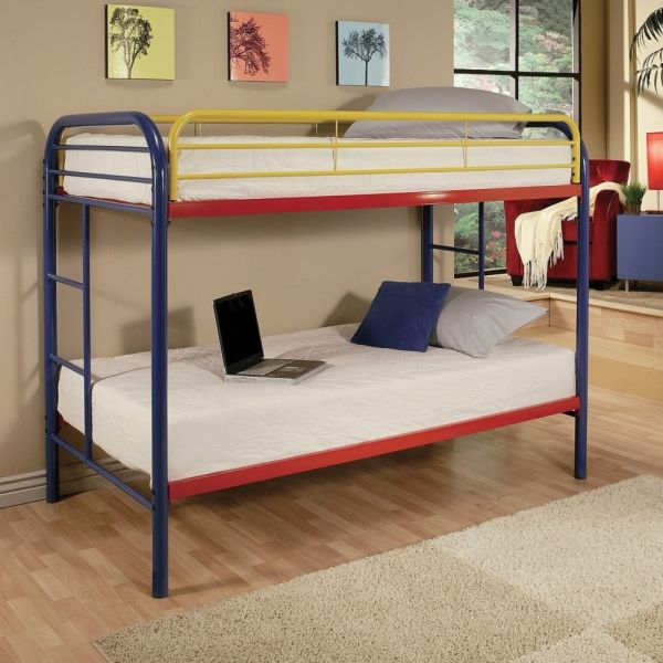 Thomas Twin Over Twin Bunk Bed Rainbow