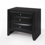 Ireland Nightstand Black