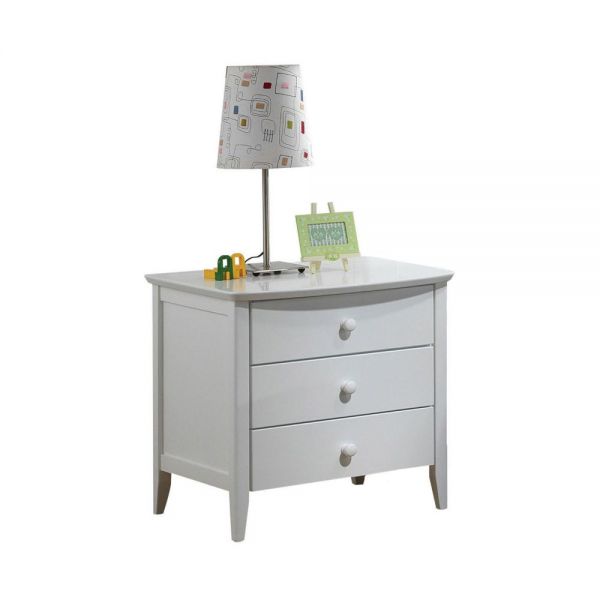 San Marino Nightstand White