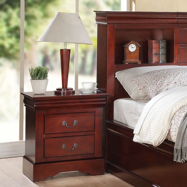 Louis Philippe III Nightstand Cherry