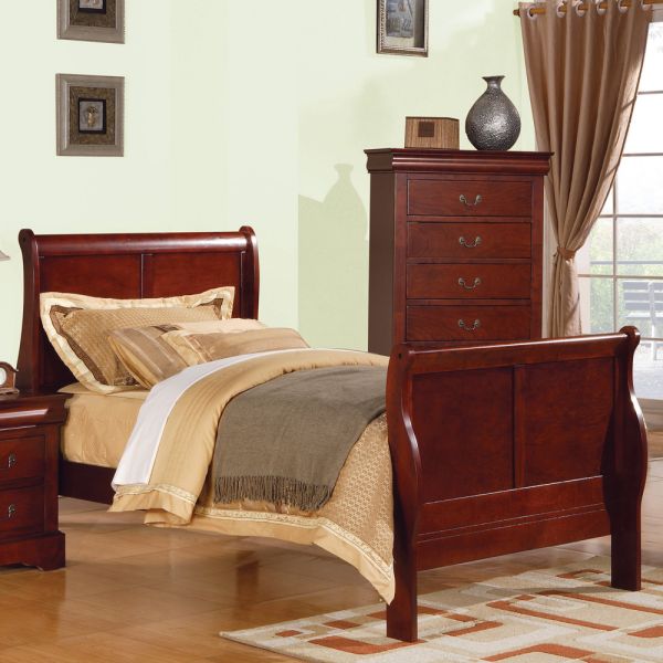 Louis Philippe III Full Bed Cherry