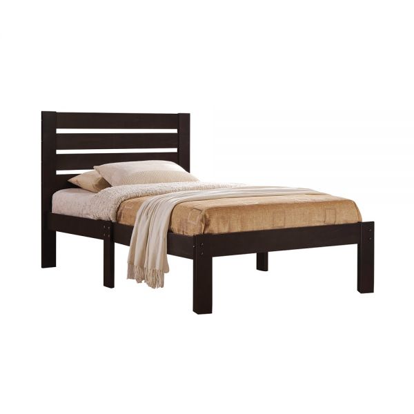 Kennney Twin Bed Espresso