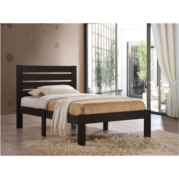 Kennney Twin Bed Espresso