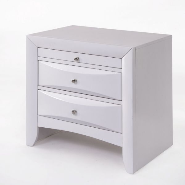 Ireland Nightstand White