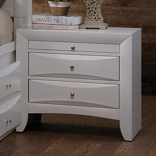 Ireland Nightstand White