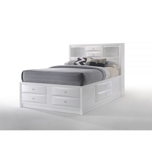 Ireland Full Bed White