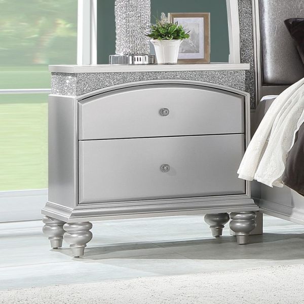 Maverick Nightstand Platinum