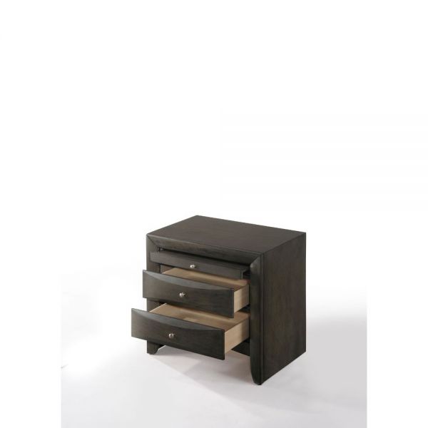 Ireland Nightstand Gray Oak