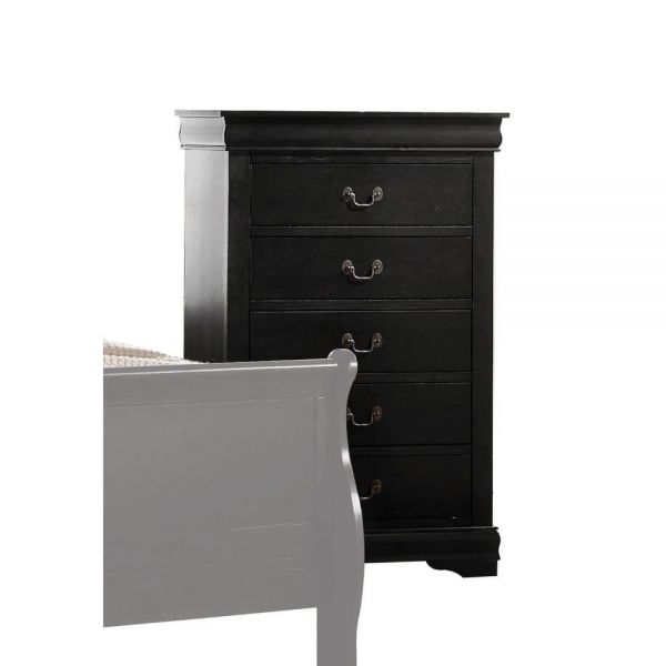 Louis Philippe Chest Black