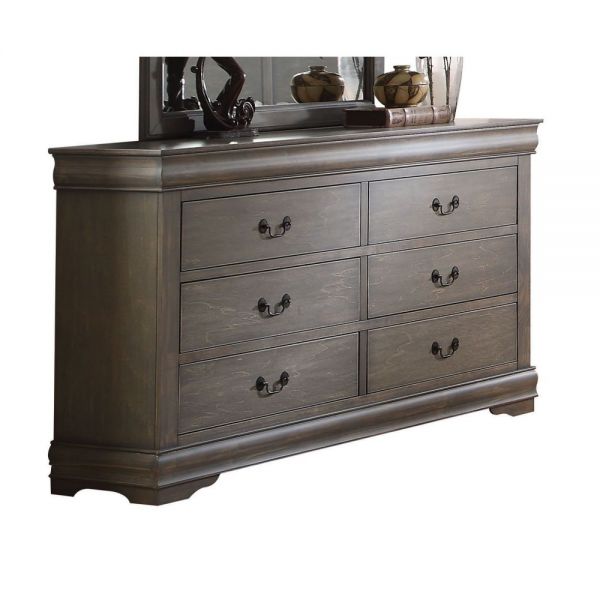 Louis Philippe Dresser Antique Gray