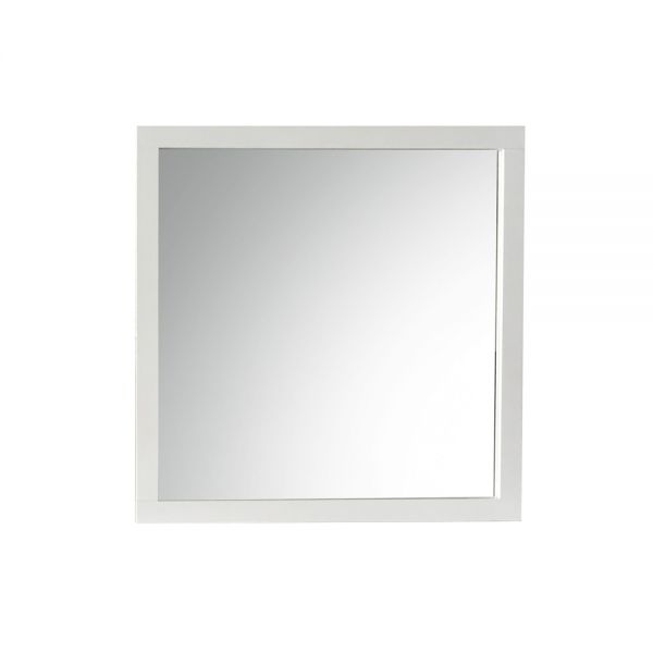 Louis Philippe III Mirror White