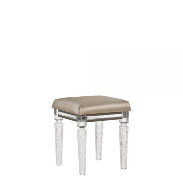 Skylar Vanity Stool Dark Champagne