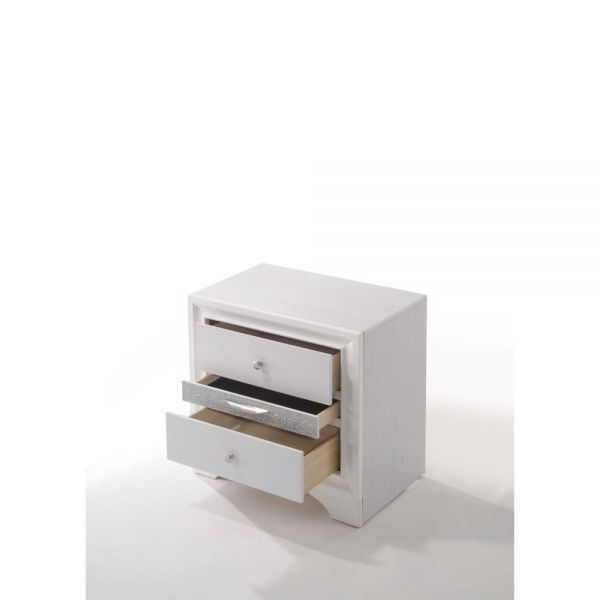 Naima Nightstand White