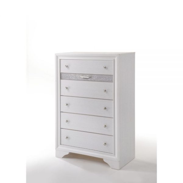 Naima Chest White