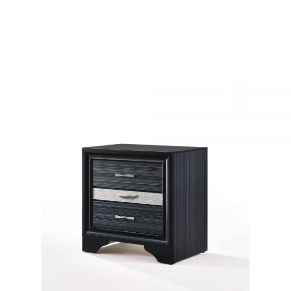 Naima Nightstand Black