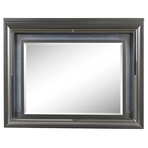 Sawyer Mirror Gray