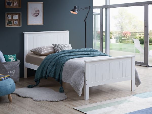 Bungalow Twin Bed White