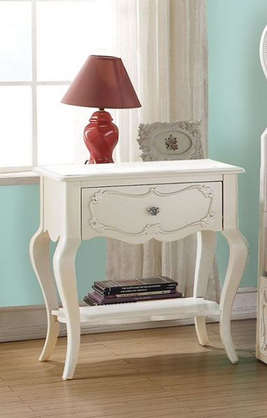 Edalene Nightstand Pearl White