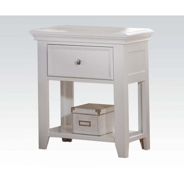 Lacey Nightstand White