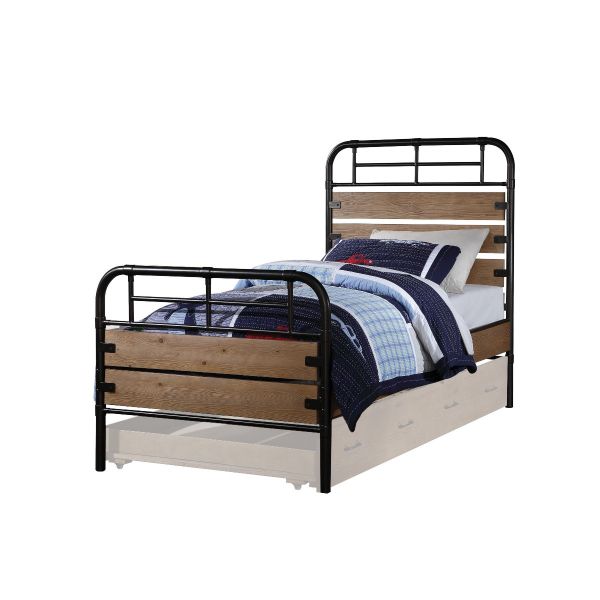 Adams Twin Bed Oak