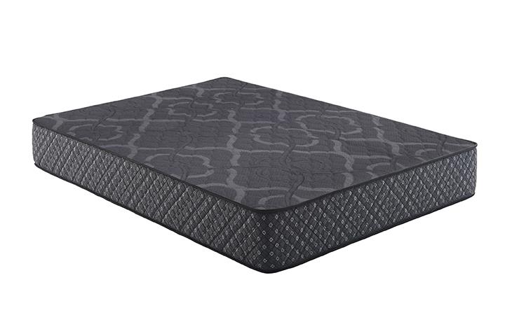 Bellamy 12" Twin XL Mattress Grey and Black