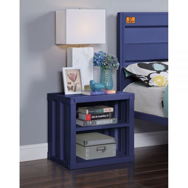 Cargo Nightstand Blue