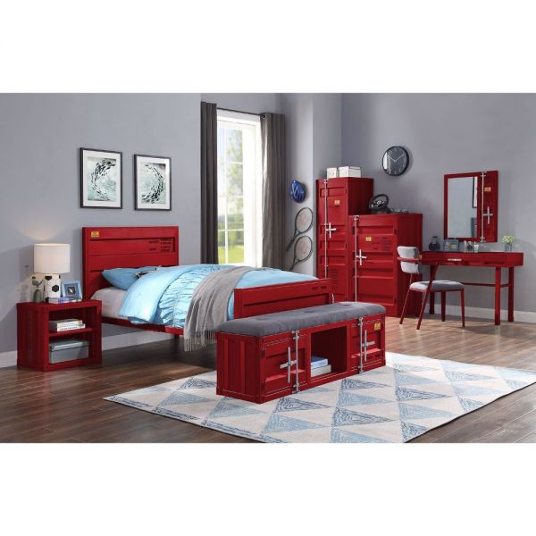 Cargo Twin Bed Red