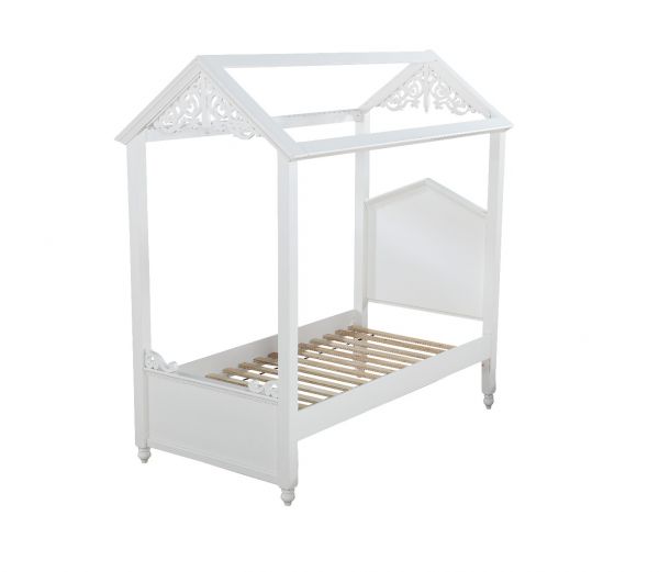 Rapunzel Full Bed White