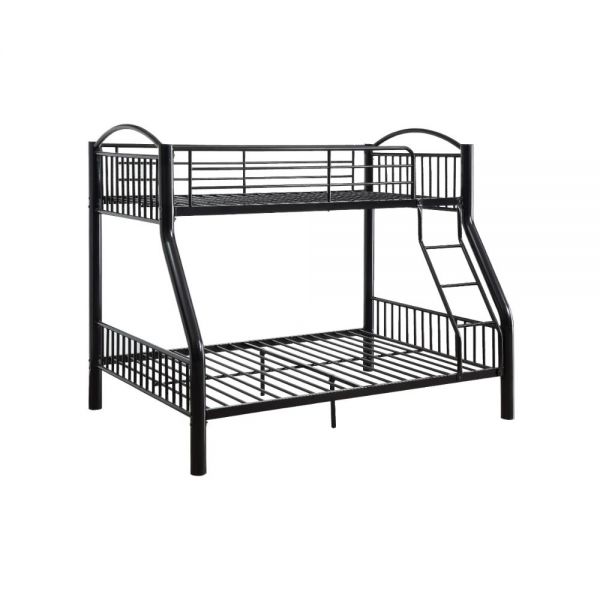 Cayelynn Twin Over Full Bunk Bed Black