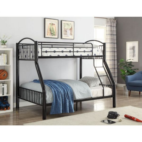 Cayelynn Twin Over Full Bunk Bed Black