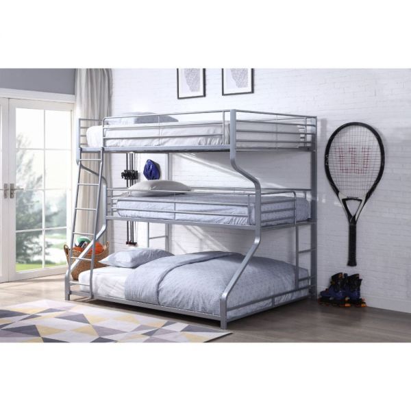 Caius II Triple Bunk Bed - Twin/Full/Queen