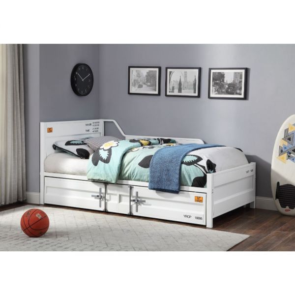 Cargo Daybed With Trundle White