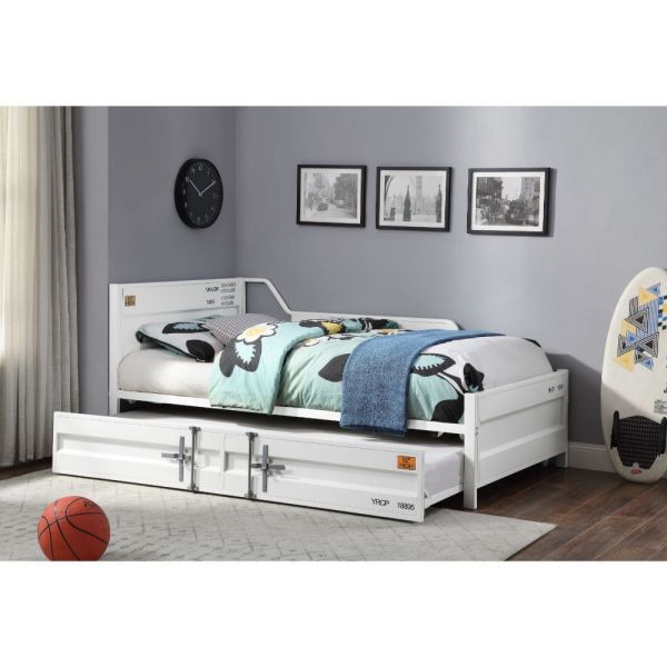 Cargo Daybed With Trundle White