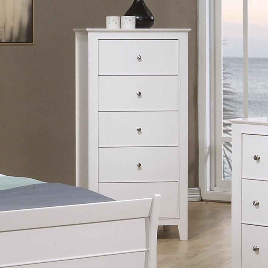 Selena 5 Drawer Chest Buttermilk