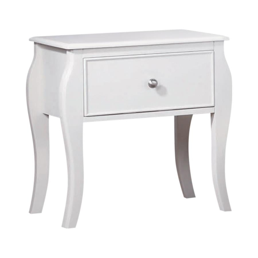 Dominique Nightstand White