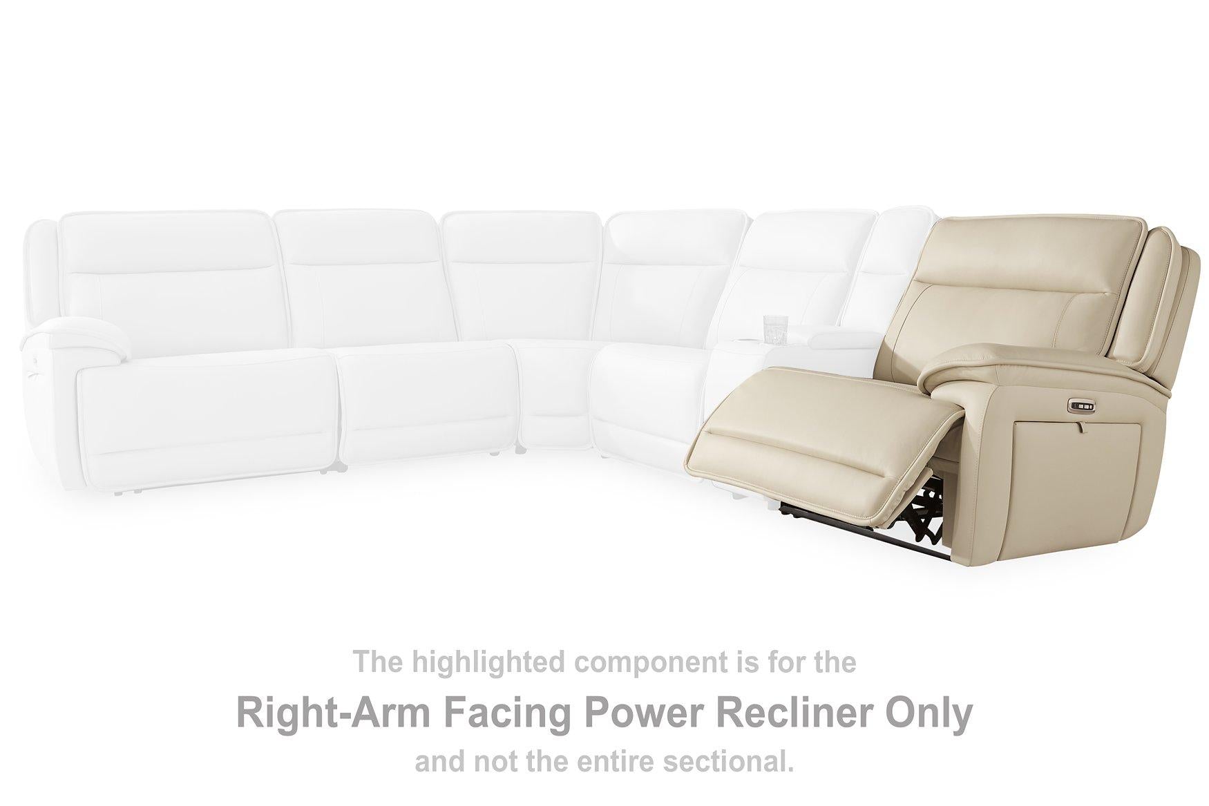Double Deal Reclining Sectional with Console