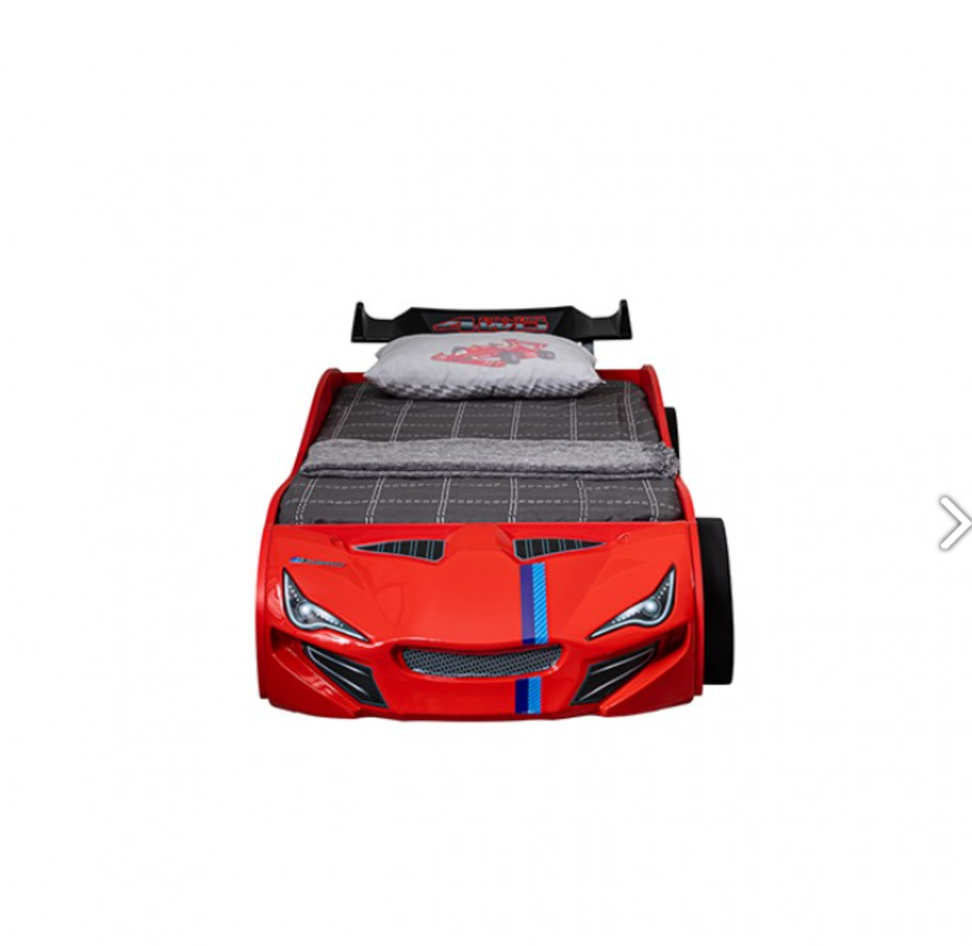 Tracklite Kids Car Bed - Red