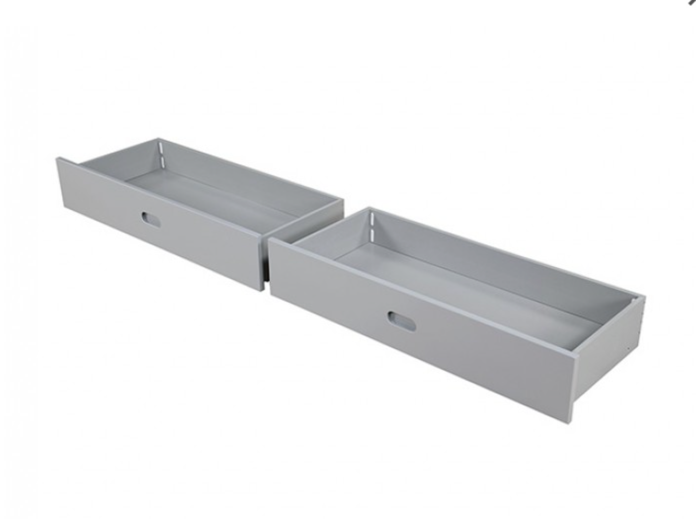 Emilee Twin Over Full Bunk Bed - Grey