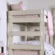 Arlette Twin Over Twin Bunk Bed White