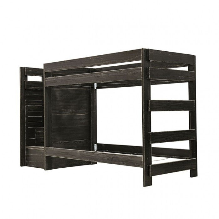 Ampelios Bunk Bed Black