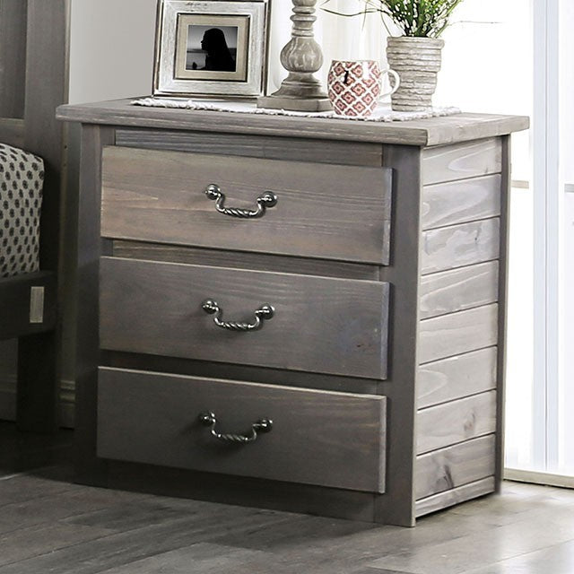 Rockwall Nightstand Grey