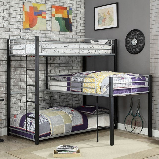 Aubrey Triple Decker Bunk Bed