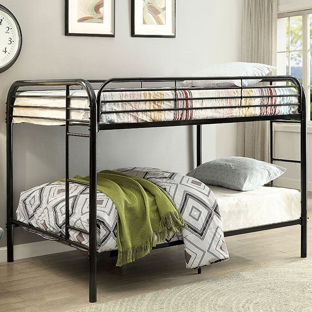 Opal Full Over Full Bunk Bed Black