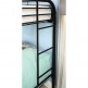 Opal Twin Over Twin Bunk Bed Black